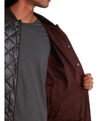 Sean John Chaqueta Bomber Reversible Talla Grande