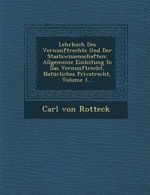 Libro Lehrbuch Des Vernunftrechts Und Der Staatswissensch...