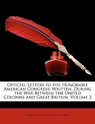 Libro Official Letters To The Honorable American Congress...