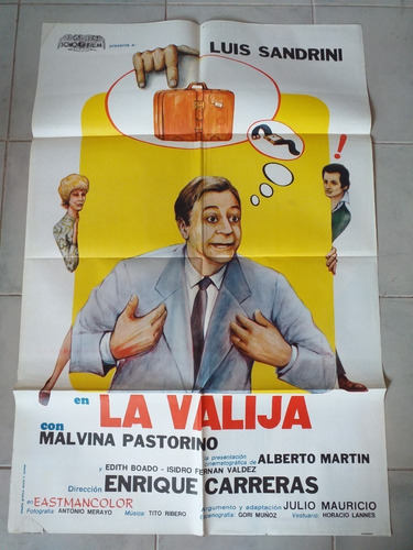 Poster Afiche Cine Argentino - La Valija (2) *
