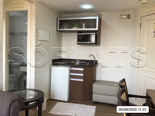 Imagem 1 de 15 de Flat Para Morar Ou Investir Na Vila Olímpia, Prox A Av. Dos Bandeirantes - Sf32422