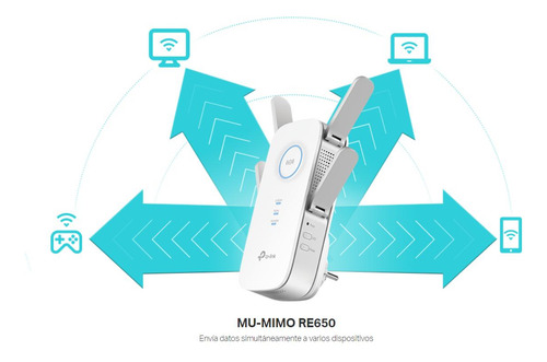 Extensor Wifi Tp-link Re650 2533mbps High Speed Lan Gigabyte