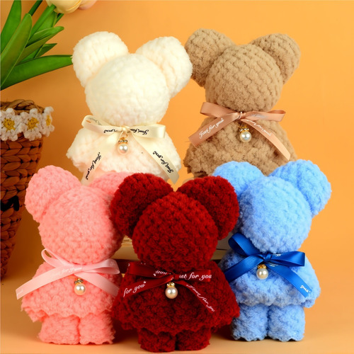 L - 20pcs Toallas De Baño Suaves Con Forma De Animal Y Oso