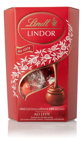 Chocolate Ao Leite Lindt Lindor Caixa 337g | MercadoLivre