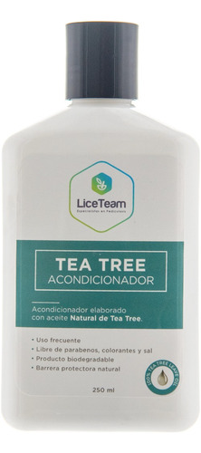 Acondicionador Tea Tree Repelente De Piojos Niños Y Adultos