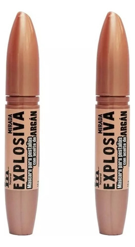 Mascara Pestañas Explosiva Im Natural 13gr Rimel - 2pzs Tipo De Piel Negro