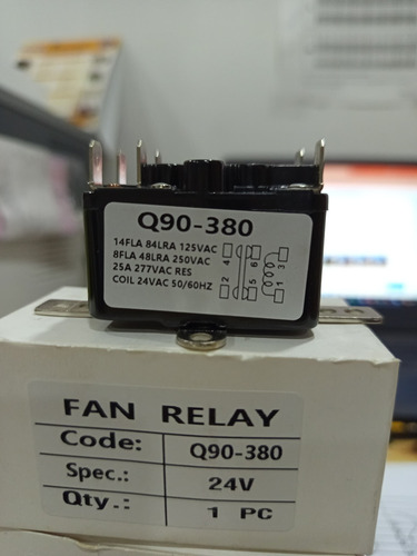 Relay De 4 Pines Bobina 110v Q90-362