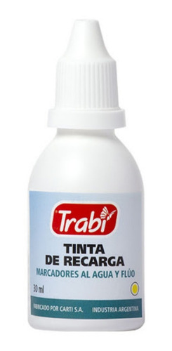 Botellas De Tinta Para Resaltadores Trabi 30 Ml Rosa