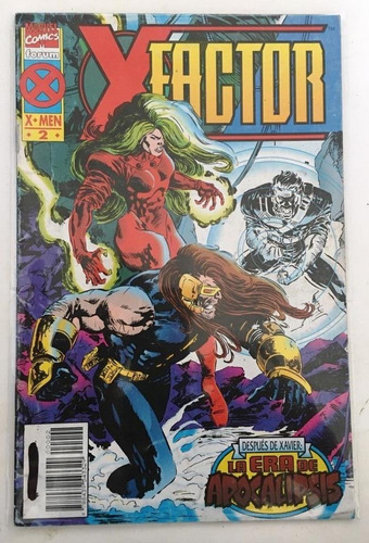 Comic Marvel: X-factor (no X-men) #2. La Era De Apocalipsis. Ed. Forum