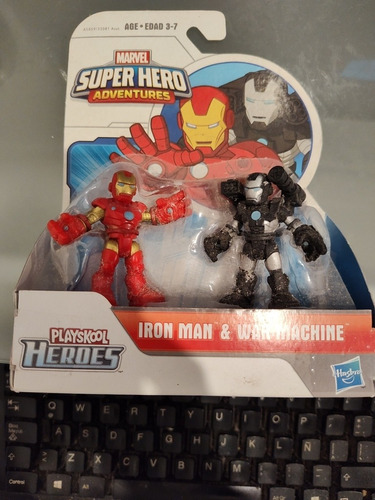 Marvel Super Hero Adventures Iron Man & War Machine