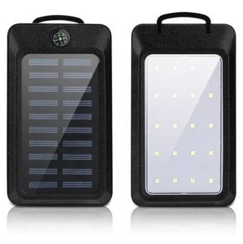 Cargador Portatil Externa 20.000 Mah 2 Usb Solar Powerbank