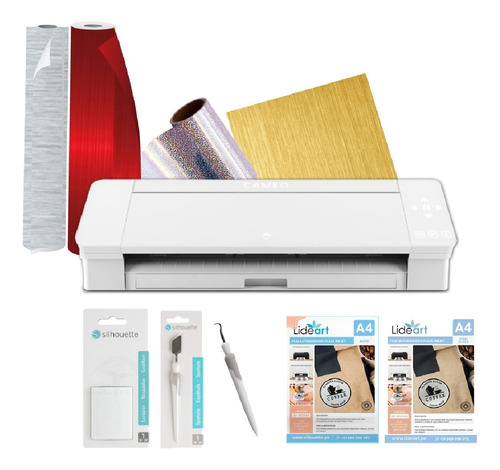 Combo Completo Plotter Cameo 4 Blanco