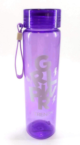 Imagen 7 de 10 de Botella De Agua Trendy 500ml Gym Sport Bicicleta Boca Grande