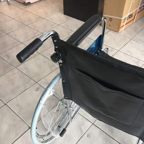 Imagen 4 de 10 de Silla De Ruedas Básica Plegable Nueva Garantía Calidad A+