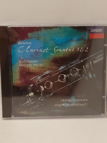 Brahms/ Cohen Ashkenazy Clarinete Sonatas Cd Nuevo 