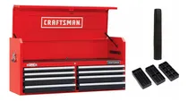 Comprar Craftsman Cofre Juego Rollo Bandeja 52 8 Cajone Rojo
