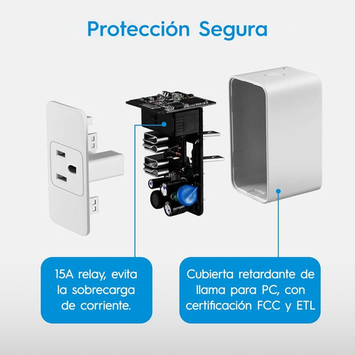 Enchufe Inteligente Wifi - Apple Homekit, Alexa Y Google
