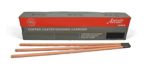 Electrodo Carbón Revestido Cobre 3/16pul 10pz Arcair40803400