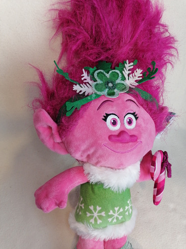 Peluche Original Poppy Navidad Trolls Dreamsworks 50cm... (Usado)