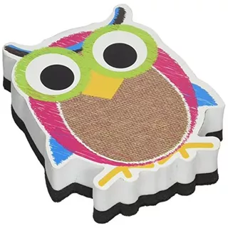 Ashley Productions Burlap Scribble Owl - Borrador Magnã...