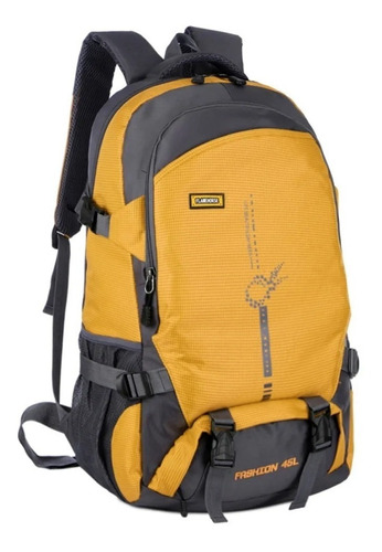 Mochila Impermeable 45 L Gran Capacidad Montañismo