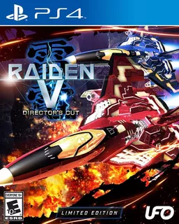 Raiden V 5 Director's Cut Limited Edition Nuevo Ps4 Dakmor