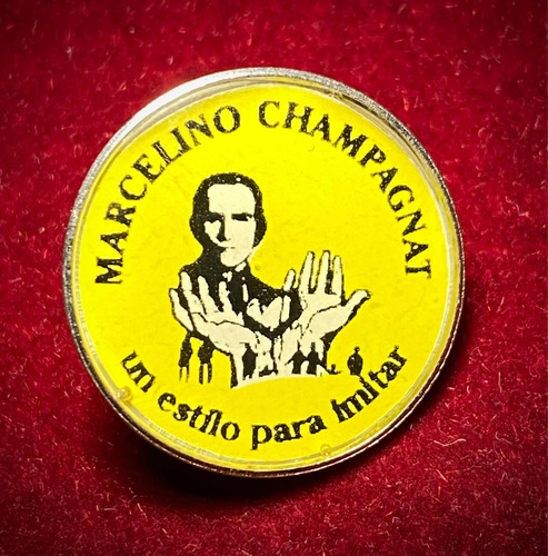Pin Prendedor Marcelino Champagnat Gran Estilo Para Imitar (Usado)
