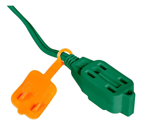 Extensión Eléctrica Verde 16 Awg 3 Metros Verde