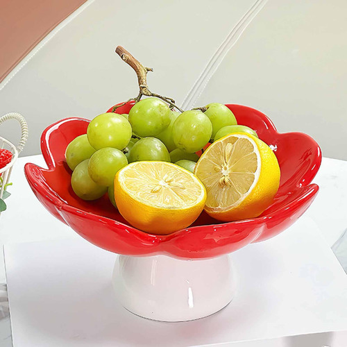 Frutero Con Pedestal, Elegante, Multiusos, Moderno, Con