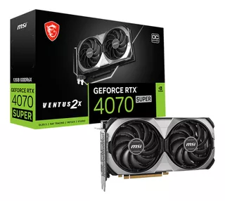 Tarjeta de vídeo Msi Rtx 4070 Super Ventus 2x Oc 12gb GDDR6x