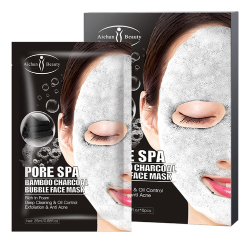 Aichun Beauty Pore Spa - Mascara Facial De Burbujas De Carbo