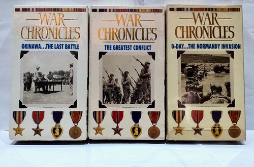 Cronicas De  La Segunda Guerra Mundial 10 Vhs Originales 