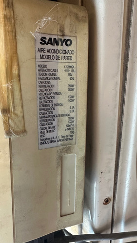 Aire Acondicionado Sanyo Para Repuesto Blanco (Usado)
