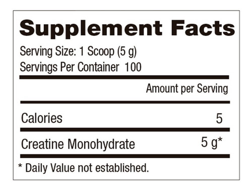 Imagen 2 de 4 de Creatine 100% Micronized