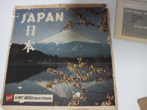 7k Juego Completo De 3 Discos De Japon View Master