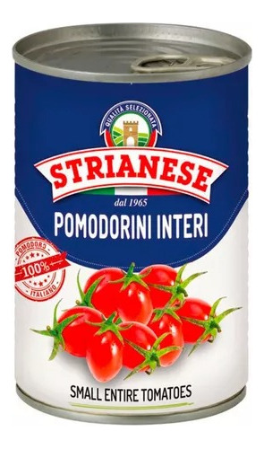 Tomate Pomodorini Interi Strianese 400 Grs Italiano Premium