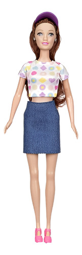 Muñeca Brittany Falda Mezclilla Blusa Figuras