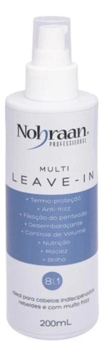 Multi Leave-in Protetor Térmico 200ml Nohraan
