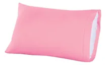 Comprar Par Fundas Almohada Esencial Estándar Colchas Concord Color Palo de Rosa Rosa