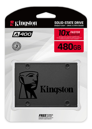 Disco Duro Ssd Kingston 480gb Sa400s37/480g