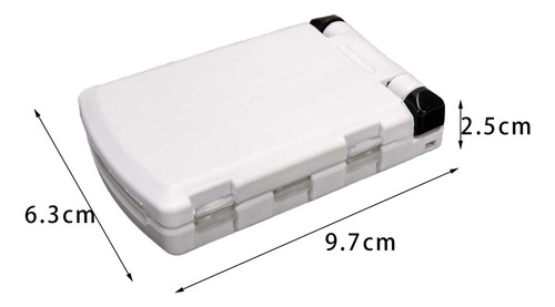 . 3 Caja De Pesca Caja De Aparejos De Pesca A Prueba De Agua