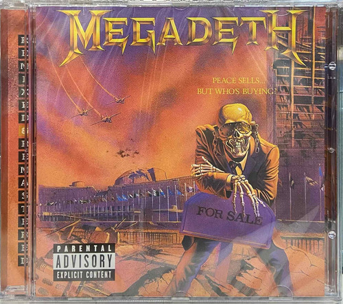 Cd Megadeth, Peace Sells... But Whos Buying? Nuevo Sellado