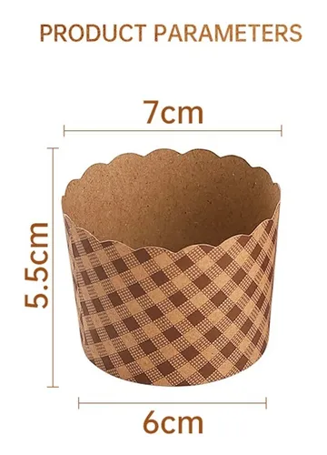 Pack 12 Moldes De Papel Para Cupcake Molde Decoración Muffin