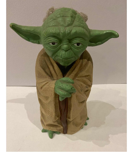 Star Wars. Máster Yoda Vintage Hand Puppet Figure. Usado.