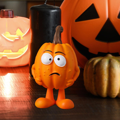 Calabaza De Resina Caras Divertidas Calabazas Artificiales