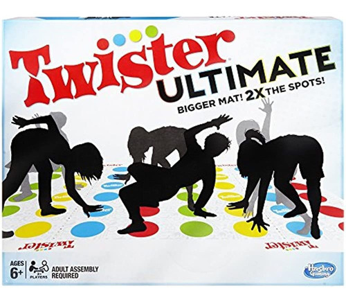 Twister Ultimate: Tapete Más Grande, Manchas Más Coloridas,