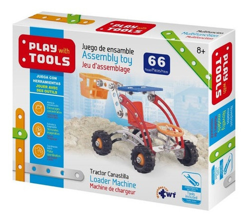 Play With Tools Tractor Canastilla Wuundentoy Chico
