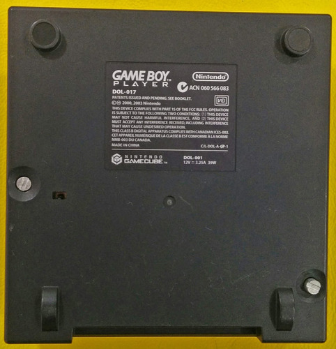 Game Boy Player Para Nintendo Gamecube Sem O Disc Startup