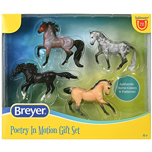 Breyer Horses Stablemates Poesía En Movimiento | Juego De 4