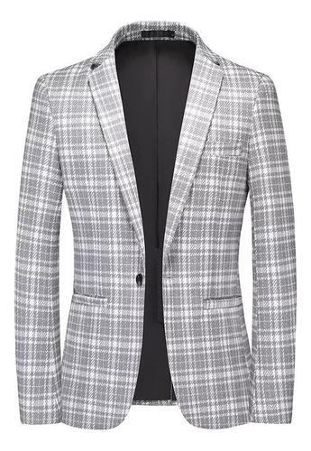 Blazers De Hombre Slim Fit, Chaquetas A Cuadros, Calidad